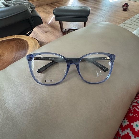 Dior Blue Eyeglasses - Picture 1 of 3